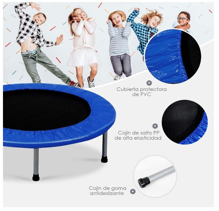 Trampolín Fitness Plegable 100cm