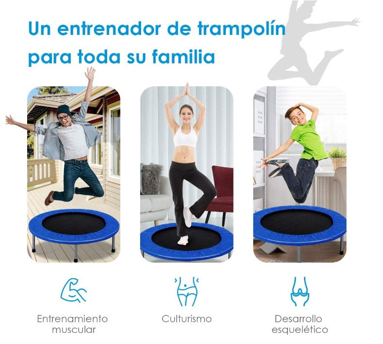 Trampolín Fitness Plegable 100cm