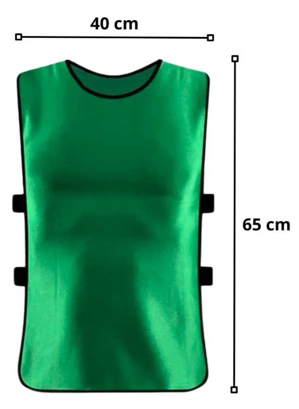 Pack X10 Chaleco Deportivo Peto Multiuso Para Adultos Futbol Universal (Colores)