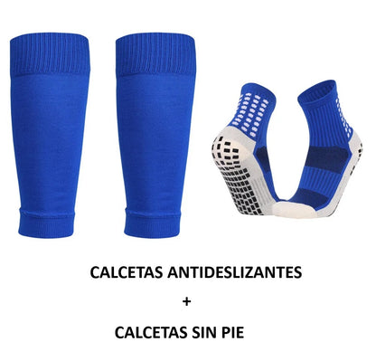 Pack Calceta Media Deportiva Antideslizante + Calceta (Colores)