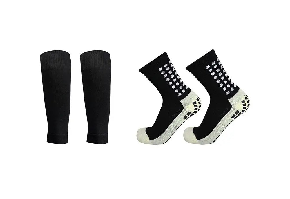 Pack Calceta Media Deportiva Antideslizante + Calceta (Colores)