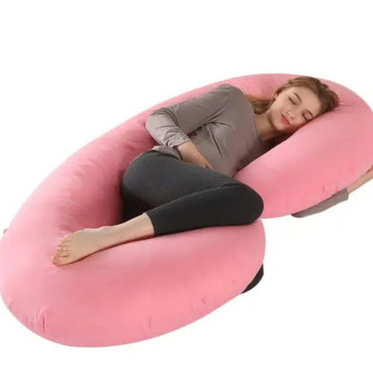 Cojín Almohada Maternal en C + Funda Extra Suave (Colores)