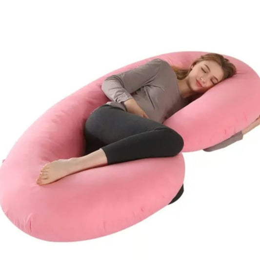 Cojín Almohada Maternal en C + Funda Extra Suave (Colores)